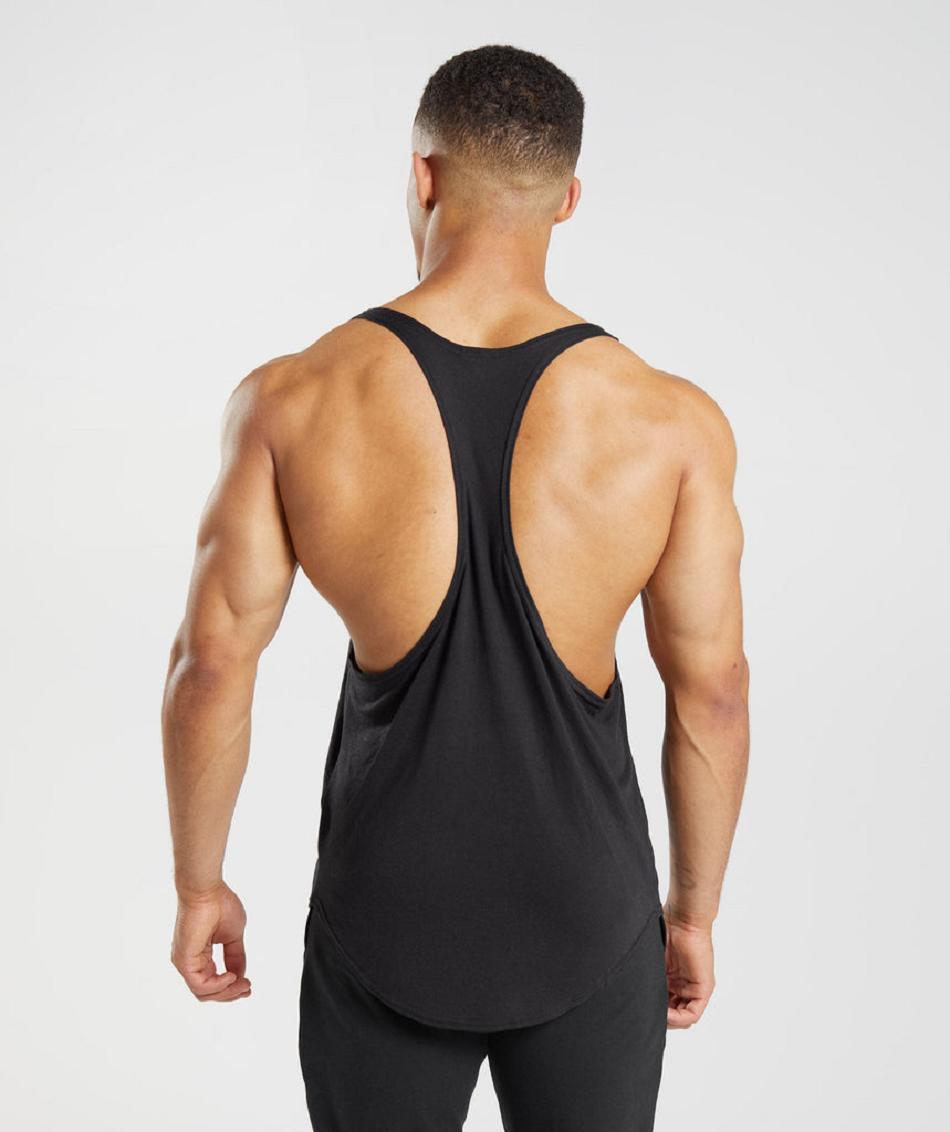 Stringers Gymshark Gs X David Laid Hombre Negras | CO 3573BEX